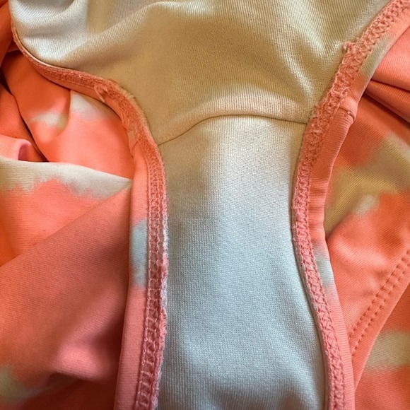 Gap Girls Neon Long Sleeve One Piece Swim Suit Size M - Picture 5 of 6